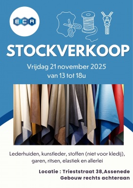 Stockverkoop Leder