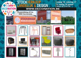 DecoNation stockverkoop WE Design & Landelijk Meubelen & Decoratie