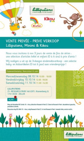 Privé verkoop Lilliputiens, Minimi & Kikou