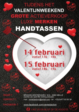 VENTE D'ACTION: actieverkoop luxemerken handtassen