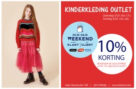 OUTLET VERKOOP KINDERKLEDING 0-16 jaar NU EXTRA KORTING