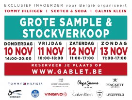 Tommy Hilfiger - Scotch&Soda Grote Winter Stock & Sample Sale