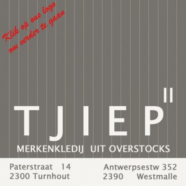 Tjiep kledingoutlet Turnhout