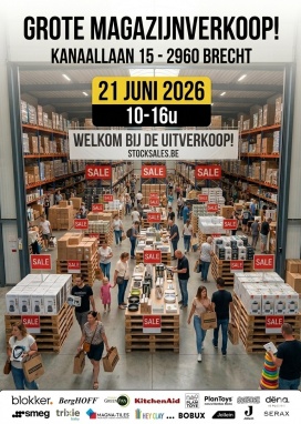 Stocksales.be magazijnverkoop