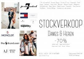 Stockverkoop dames- & herenmerkkleding