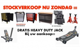 Stockverkoop gereedschappen