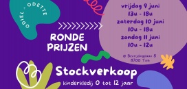 Stockverkoop kinderkledij Odiel en Odette