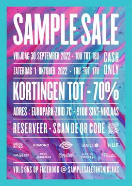 Sample sale Skateboard merken