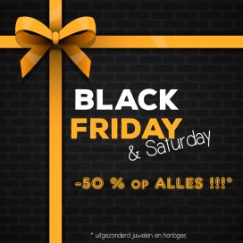 Black Friday Weekend Deal: -50% bij Hautefashion