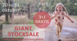 Stocksale bij De blauwe Kapitein (kinderkleding)