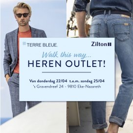 Outletverkoop Terre Bleue heren en Zilton