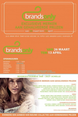 Lenteverkoop Brands Only Antwerpen