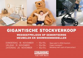 Stockverkoop Childhome - baby & kinderartikelen