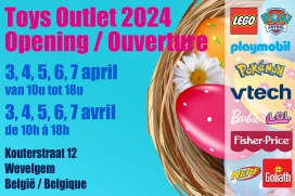 Toys Outlet : merkspeelgoed aan outletprijzen