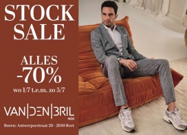 Van Den Bril stockverkoop
