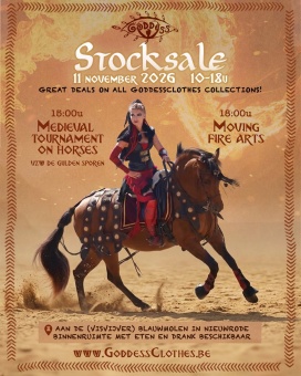 Goddess Clothes Stocksale 2026 bij Visvijver Blauwmolen