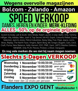 SPOED VERKOOP Bol.com - Zalando - Amazon (Gent)