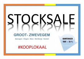 3 daagse Stocksale in Groot Zwevegem