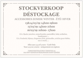Stockverkoop accessoires