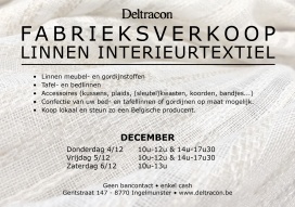 Fabrieksverkoop Linnen Interieurtextiel
