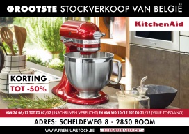 KitchenAid stockverkoop