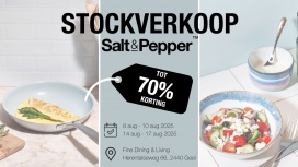 Stockverkoop Salt&Pepper 2025