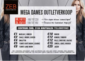 ZEB Outlet verkopoop Houthalen