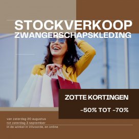 Stockverkoop MILD zwangerschapsboetiek