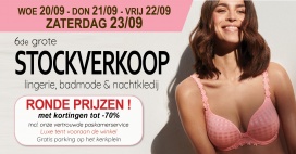 Sophie lingerie stockverkoop