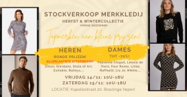 Stockverkoop merkkledij dames & heren herfst/winter