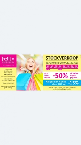 Stockverkoop Felity