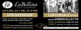 Stockverkoop & Lentedeals zomercollectie La Bellina (damesmode)