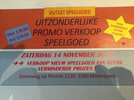 Uitzondelijke promo verkoop speelgoed