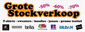 Grote stockverkoop kleding