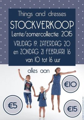 Stockverkoop Things and dresses
