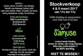 Stockverkoop kinderkleding S'amuse