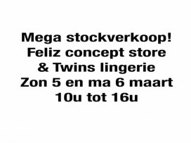 Stockverkoop  Feliz (kleding) en Twin lingerie