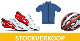 Stockverkoop Dinasport Fietskledij en Fietsschoenen 