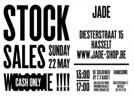 Zomer 2016 stockverkoop bij JADE Hasselt