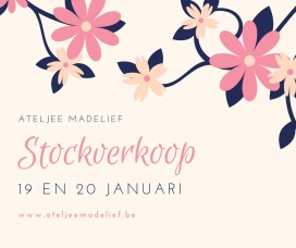 Ateljee Madelief stockverkoop (juwelen)