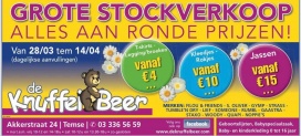 Grote stockverkoop De Knuffelbeer 