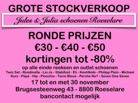 Stockverkoop Jules & Julia schoenen