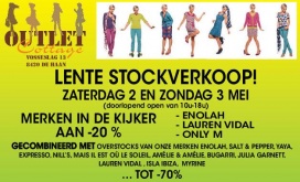 Lente stockverkoop dameskleding