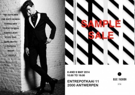 Sample sale Blue Fashion