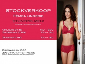 Stockverkoop Fêmea Lingerie