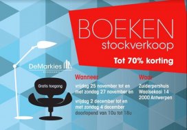 Boeken stockverkoop