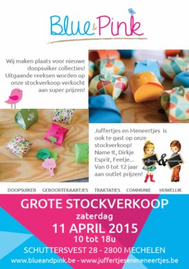 Stockverkoop! Doopsuiker en kinderkleding!