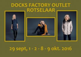 Stockverkoop herst- en wintercollecties Docks Factory Outlet