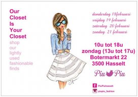 Stockverkoop & Sister's Closet Sale Piu-Piu Hasselt