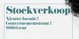 Stockverkoop Rewind Strore Gent